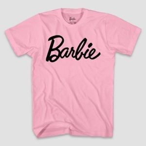 NWT - Classic Barbie Logo Pink Tshirt - sold out everywhere! Multiple sizes